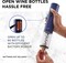 Ivation Electric Wine Opener, 7-Piece Wine Gift Set, Electric Bottle Opener, Wine Aerator Pourer